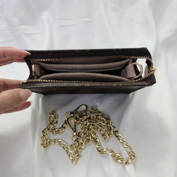 Authentic Vintage Louis Vuitton Mini Pouch Crossbody Conversion Kit - Picture 12 of 14